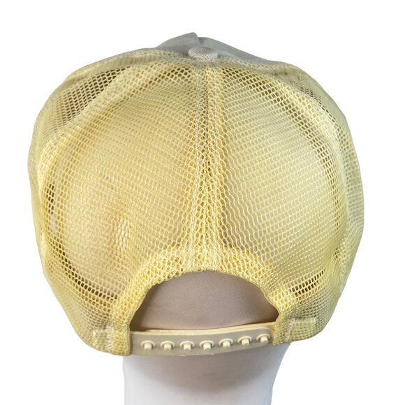 Vintage Darrel Waltrip Trucker Hat Cap Snapback USA Tide Racing Puffy Print Mesh - Picture 3 of 10